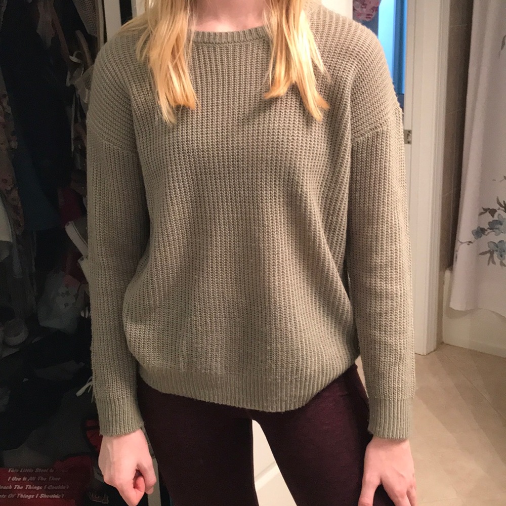 Army Green sweater
